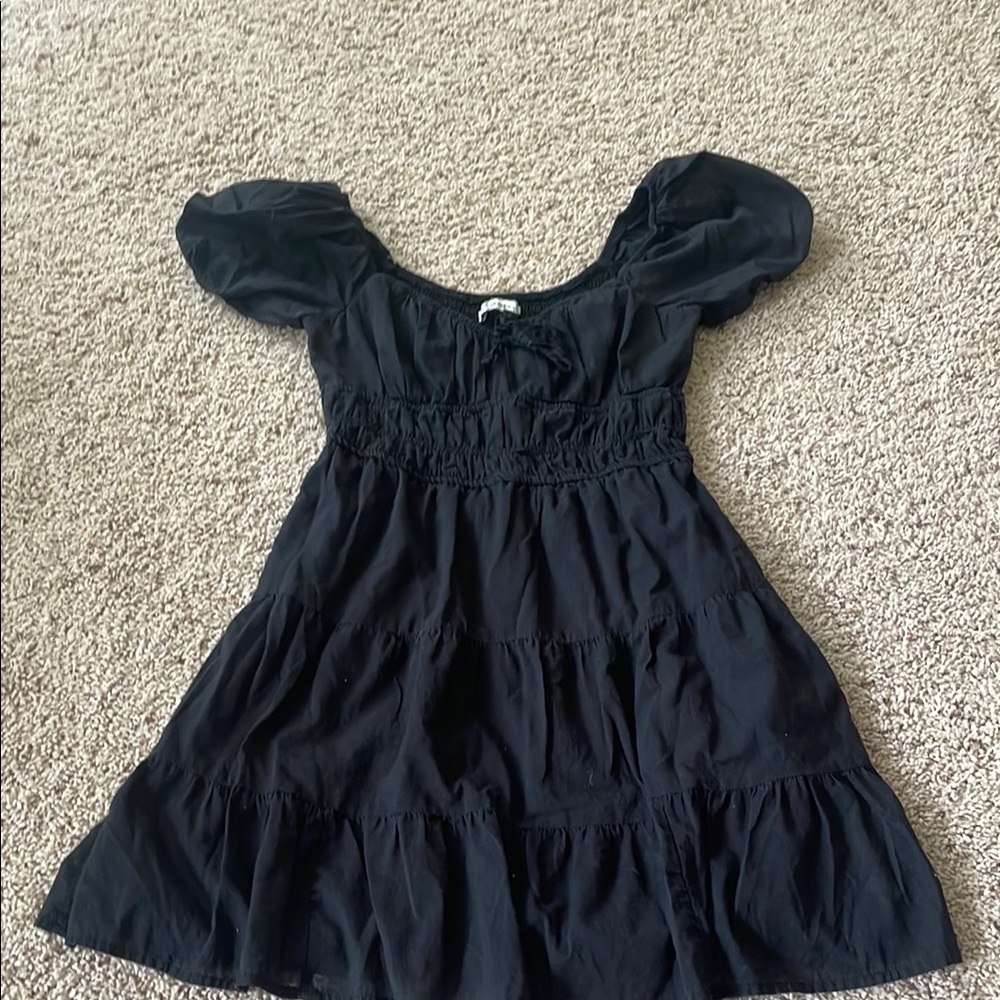 Charming Black Kids Dress